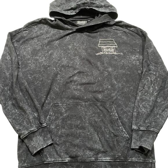 Dogg Supply Snoop Dogg Embroidered Black Acid Hoodie size S - Picture 1 of 8